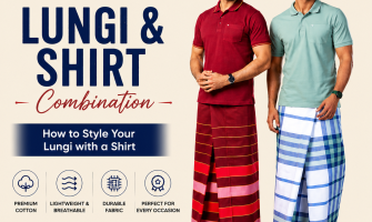 Lungi and Shirt Combination – How to Style a Lungi with Shirt | 999Lungies