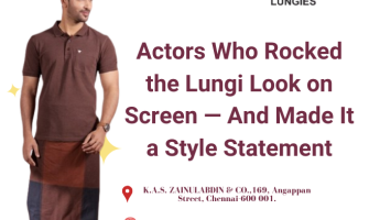 Actors Who Rocked the Lungi Look on Screen — And Made It a Style Statement