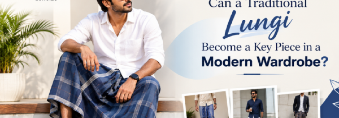 Can a Traditional Lungi Become a Key Piece in a Modern Wardrobe? Can a Traditional Lungi Become a Key Piece in a Modern Wardrobe?