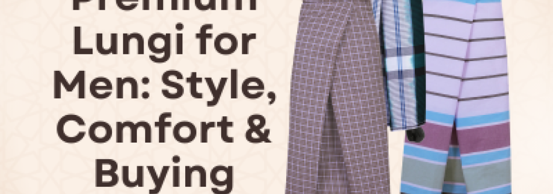 Premium Lungi for Men: Style, Comfort & Buying Guide